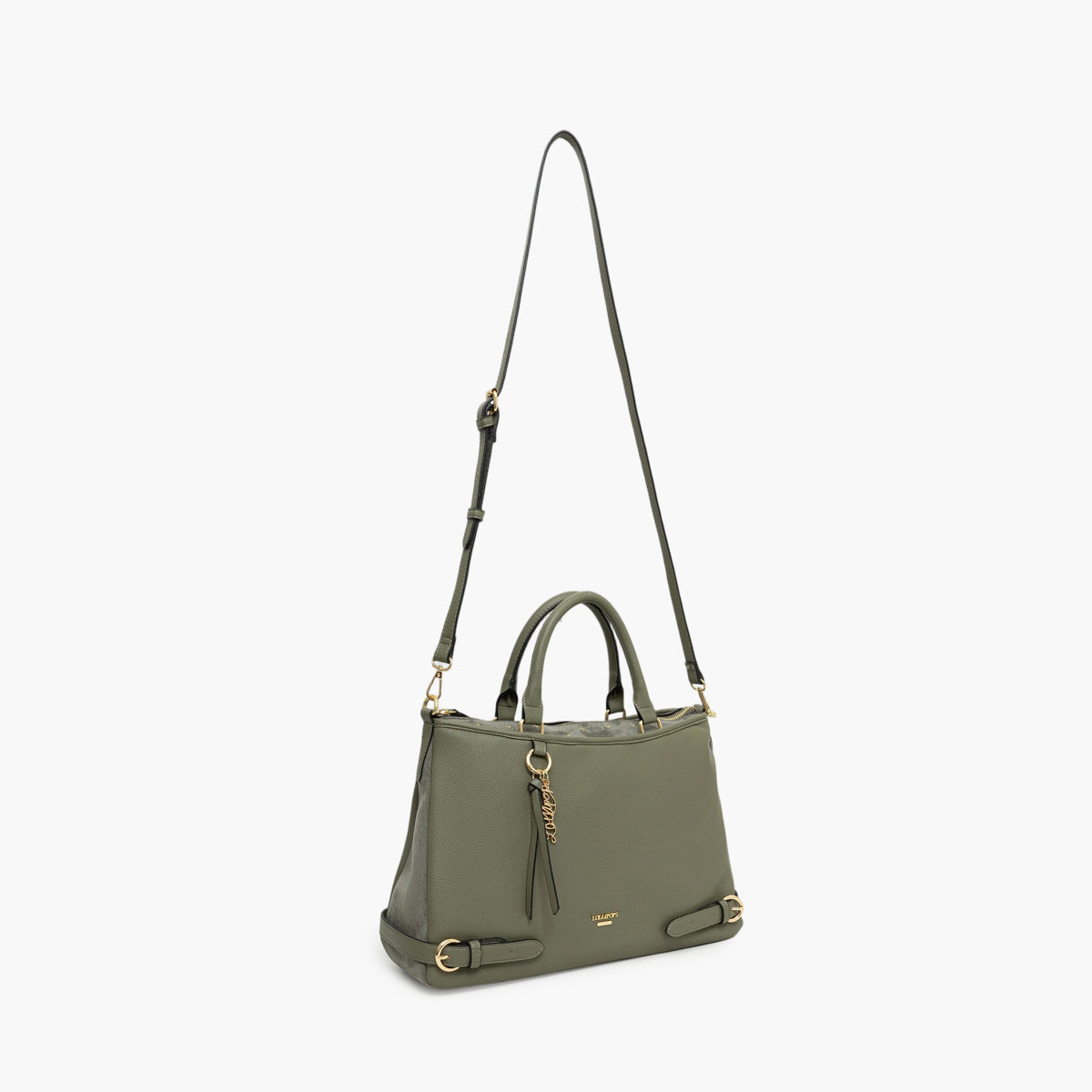 Grand sac shopper kaki Tobi
