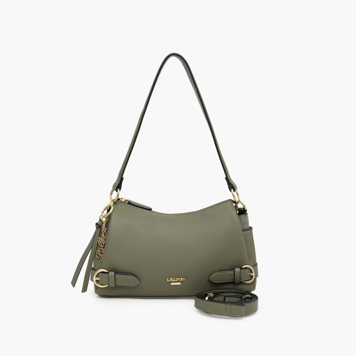 Sac porté épaule kaki Tobi
