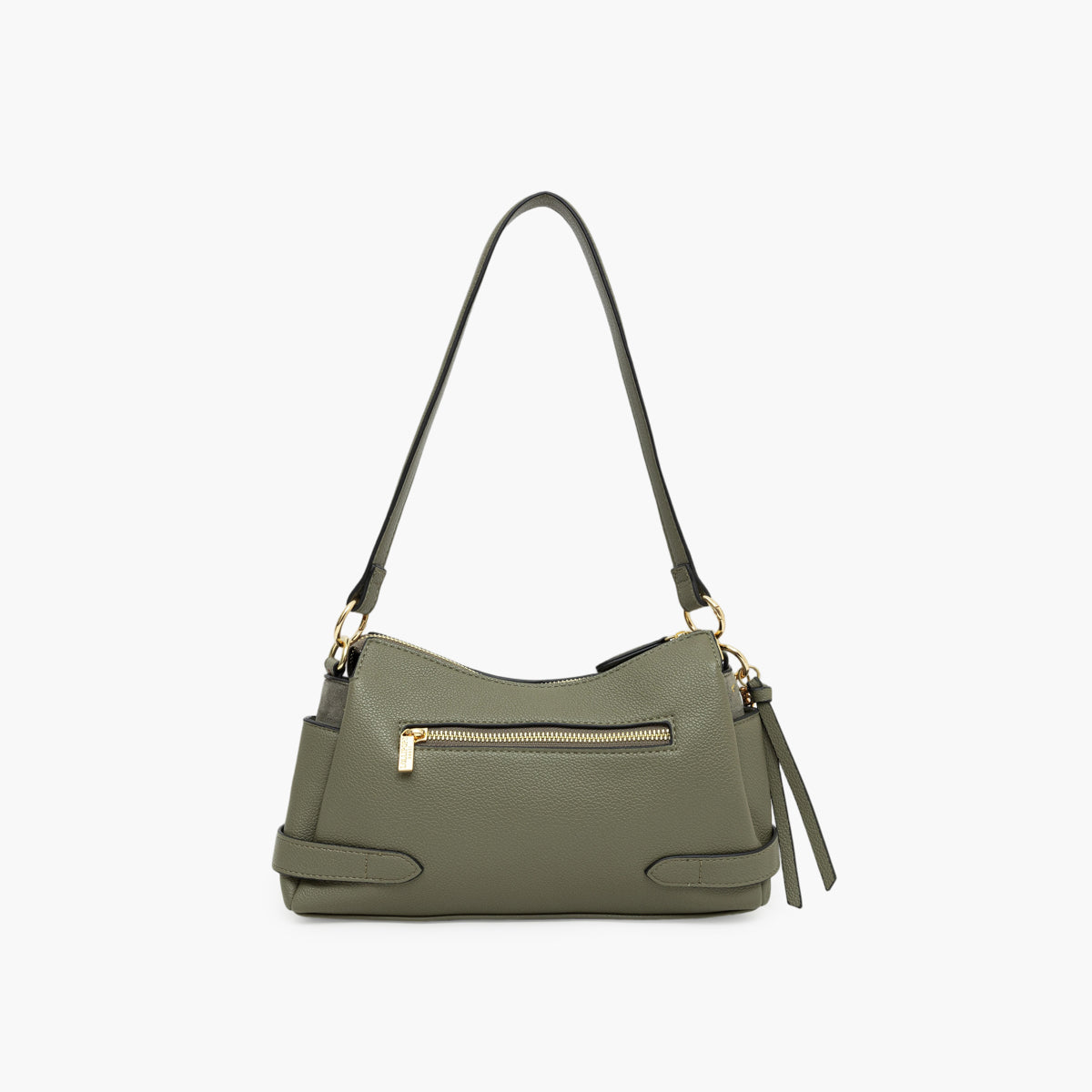 Sac porté épaule kaki Tobi