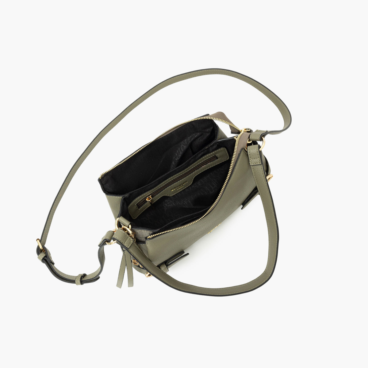 Sac porté épaule kaki Tobi