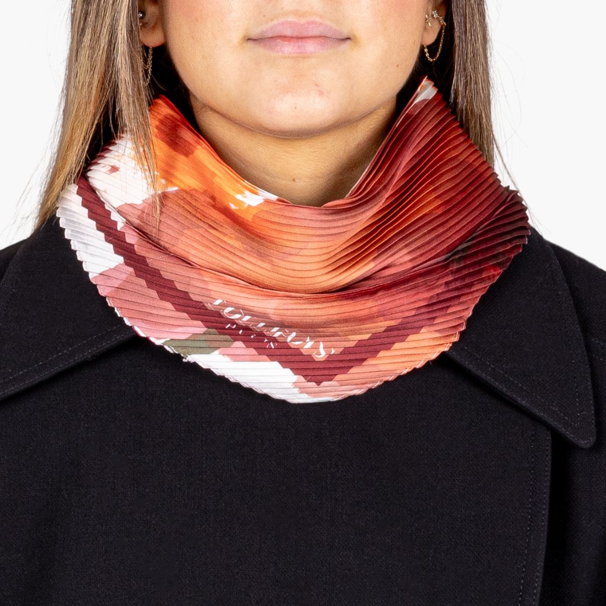 Foulard carré multicolore Taja
