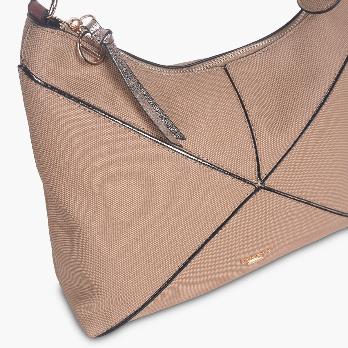 Sac hobo beige Tamelia