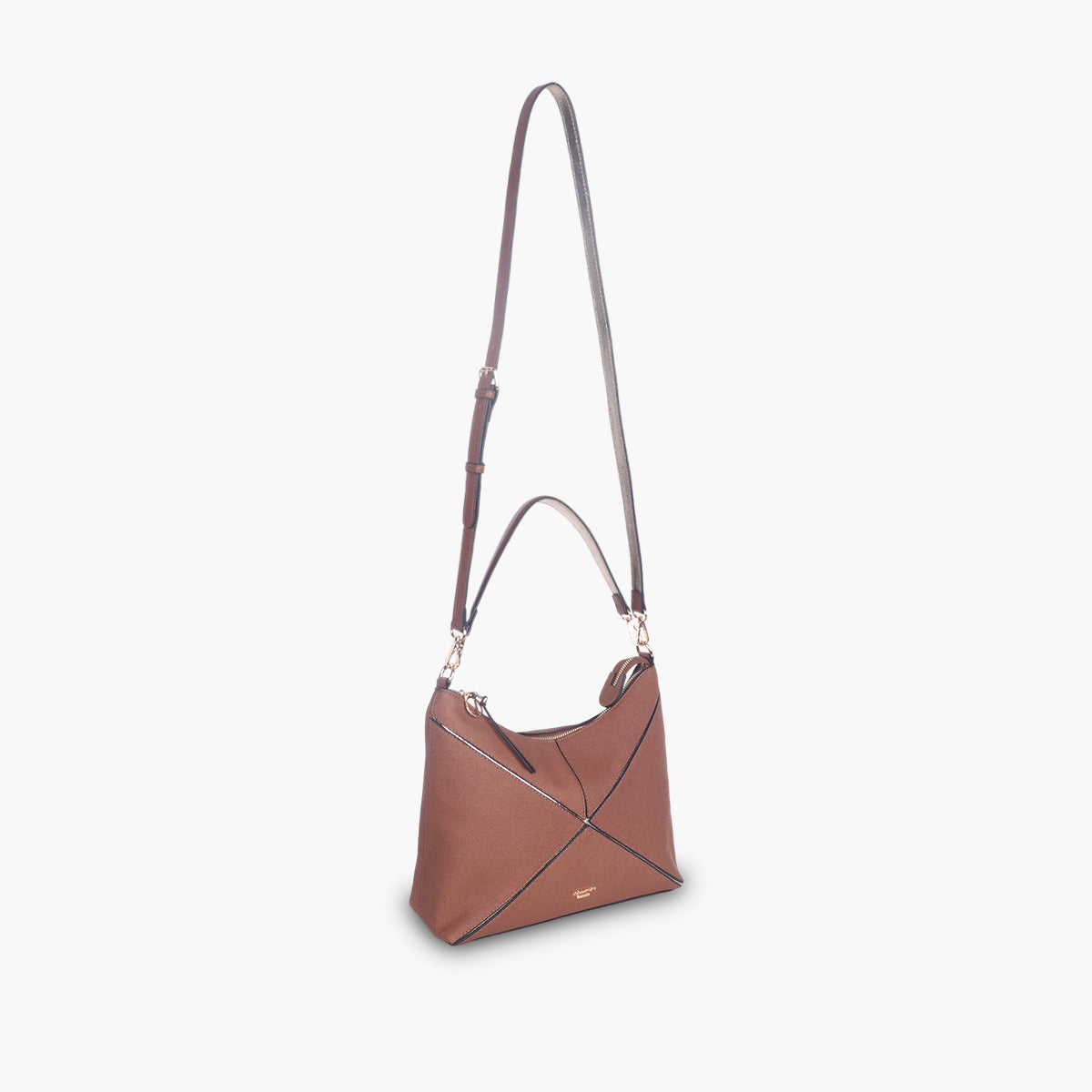 Sac hobo cognac Tamelia