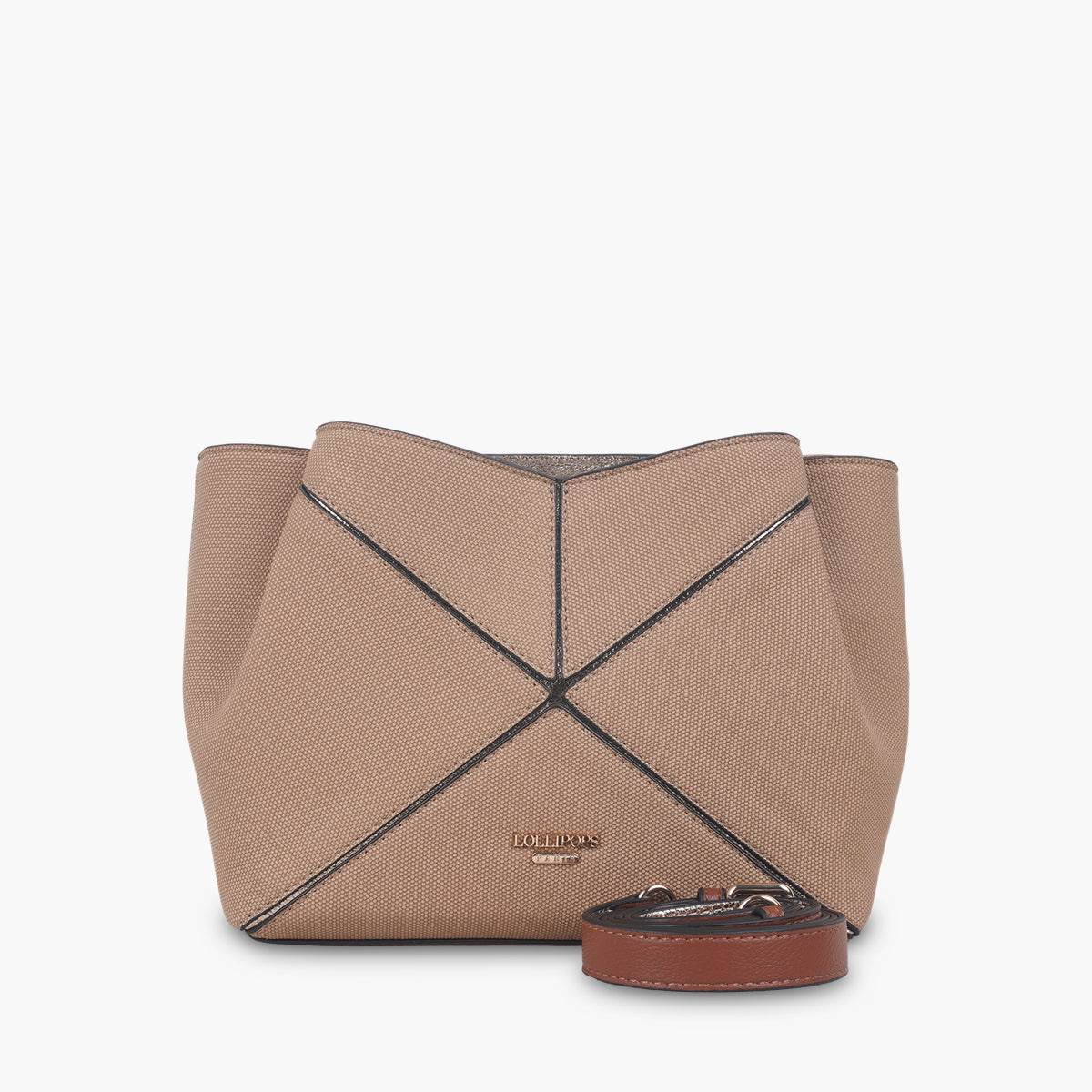 Sac multi poches beige Tamelia