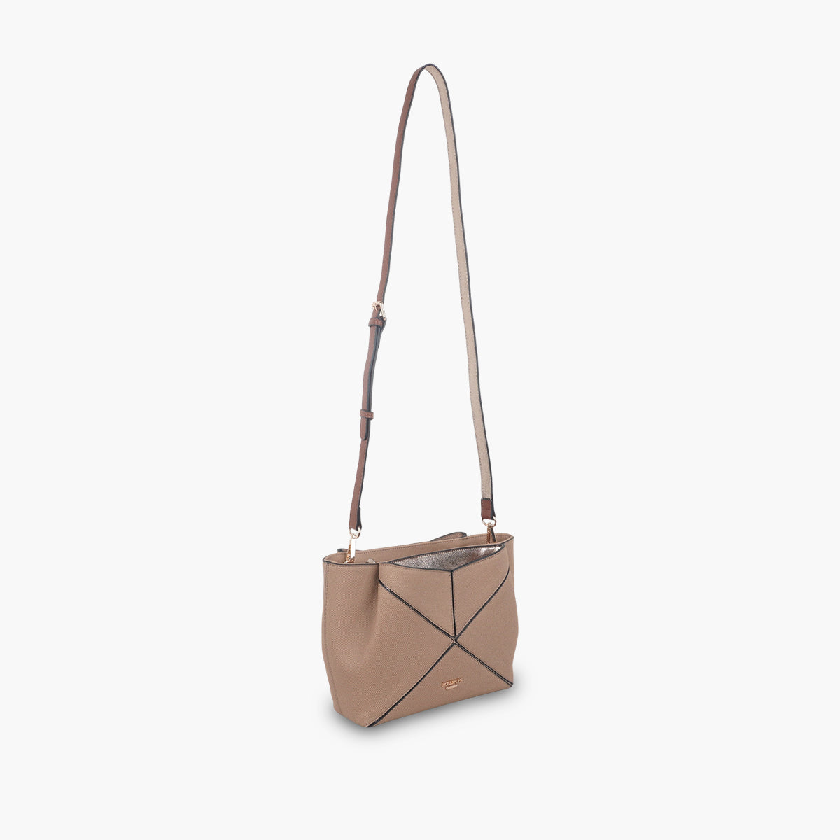 Sac multi poches beige Tamelia