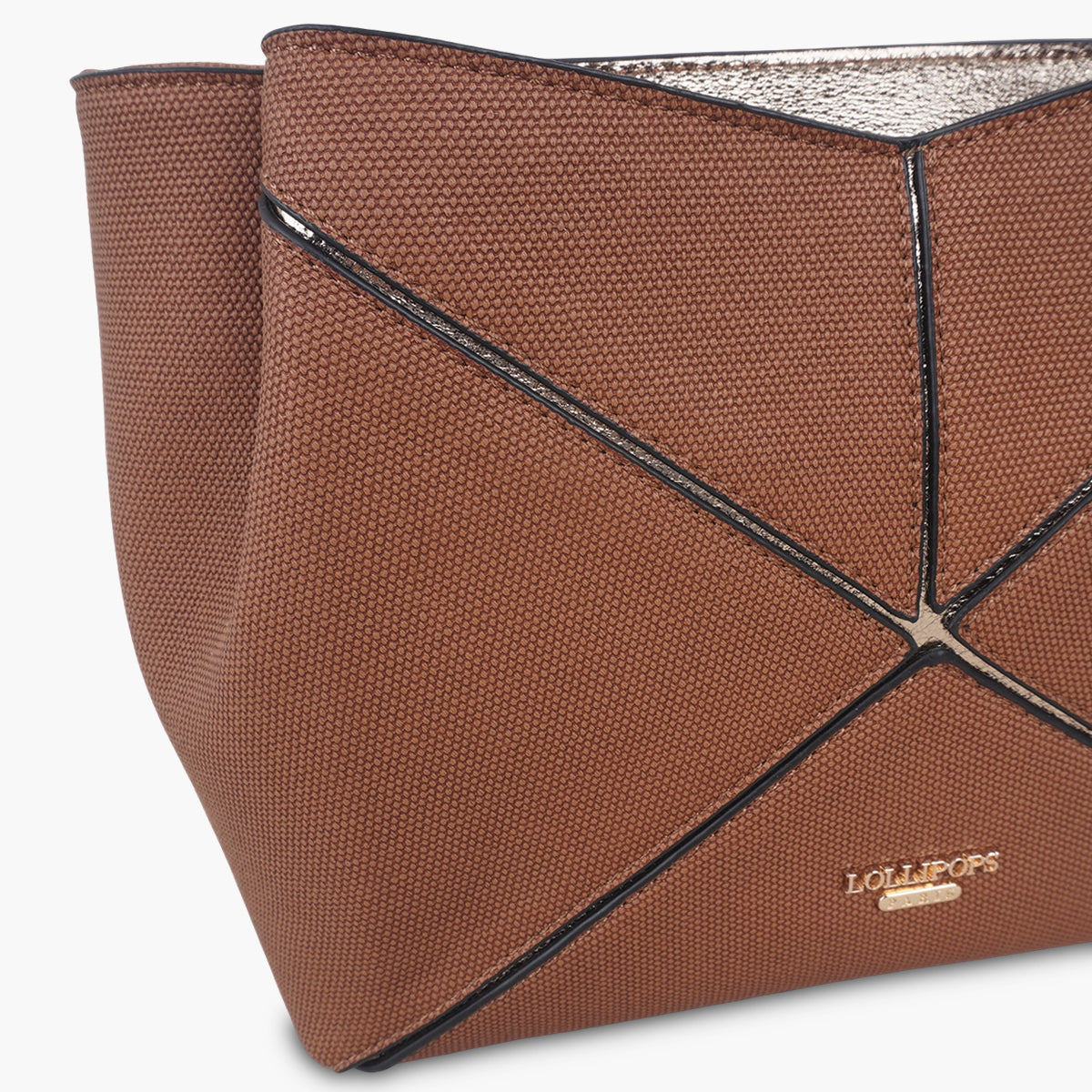 Sac multi poches cognac Tamelia