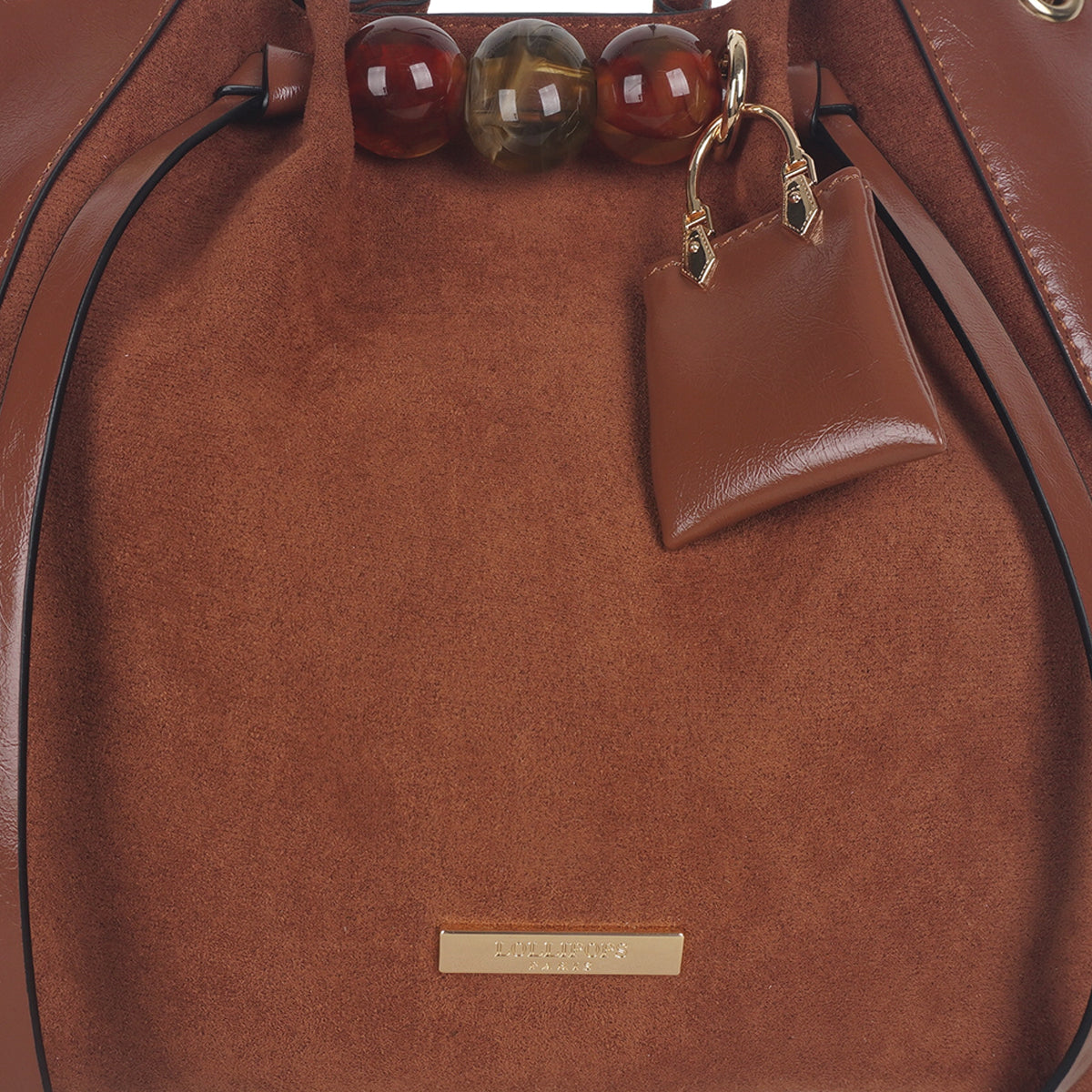Sac shopper M camel Tarick