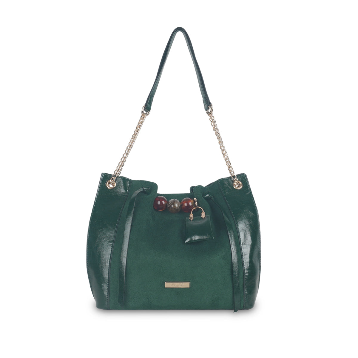 Sac shopper M vert Tarick