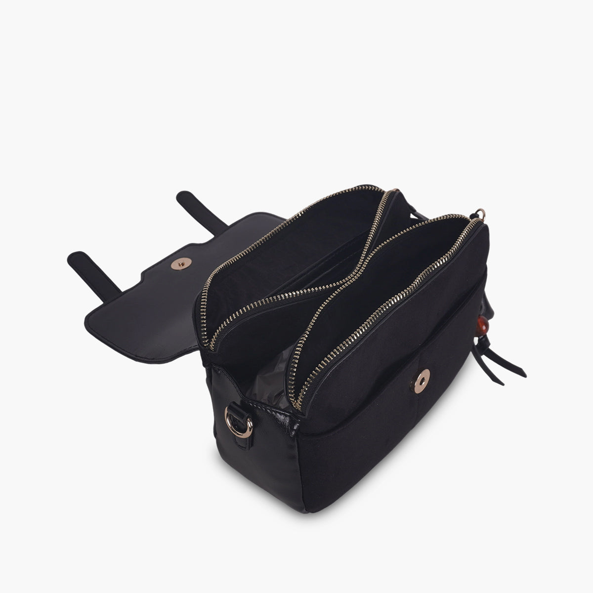 Sac porté épaule noir Tarick