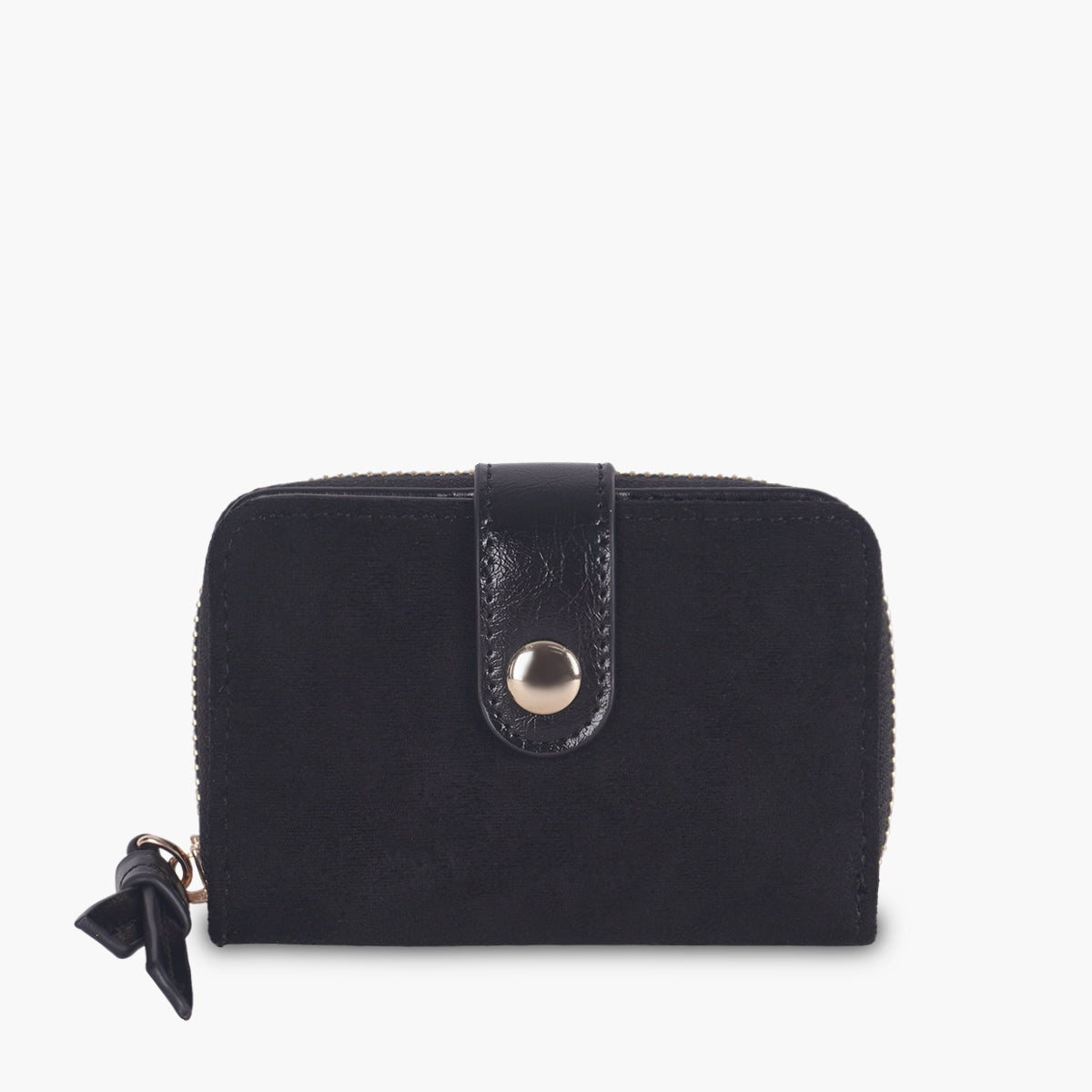 Petit portefeuille noir Tarick