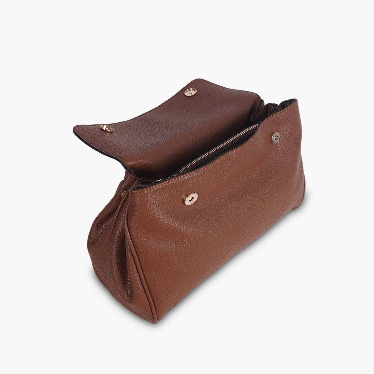 Grand sac shopper L camel Tifora