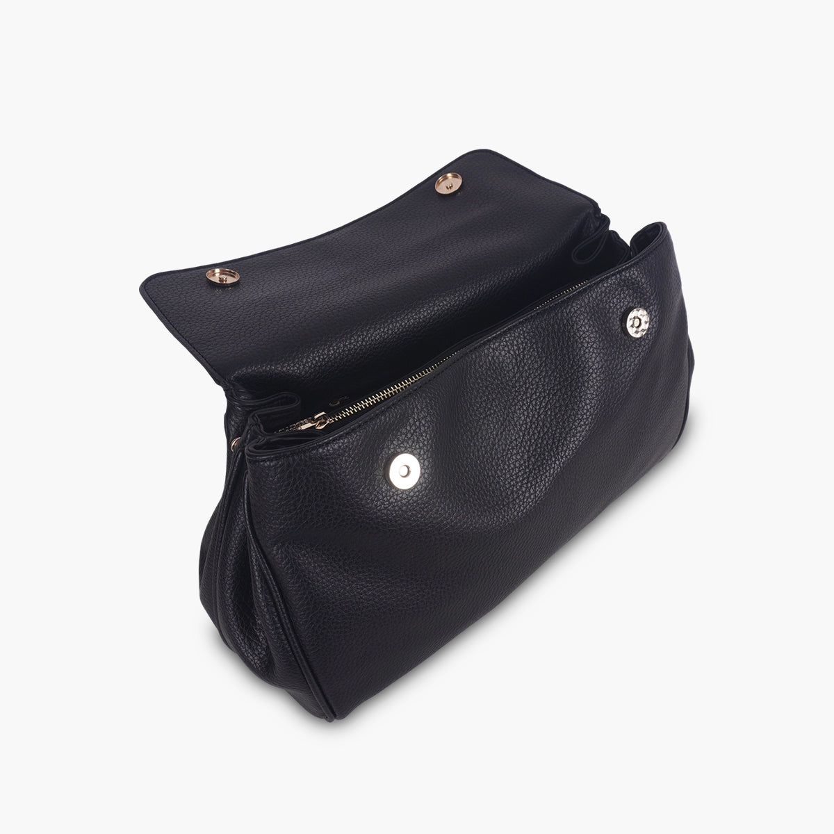 Grand sac shopper L noir Tifora