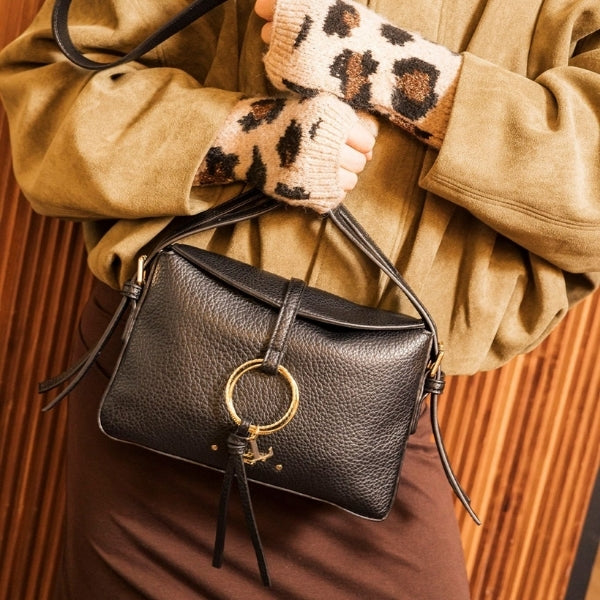 Sac multi poches noir Tatjana