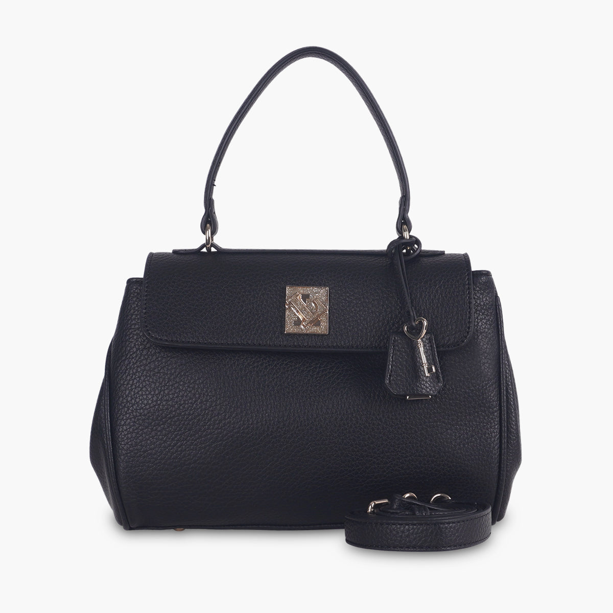 Sac shopper M noir Tifora