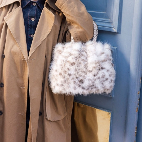 Sac shopper ivoire Tigra