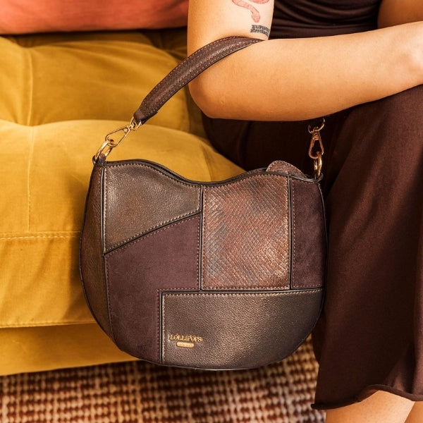 Petit sac seau marron Trusty