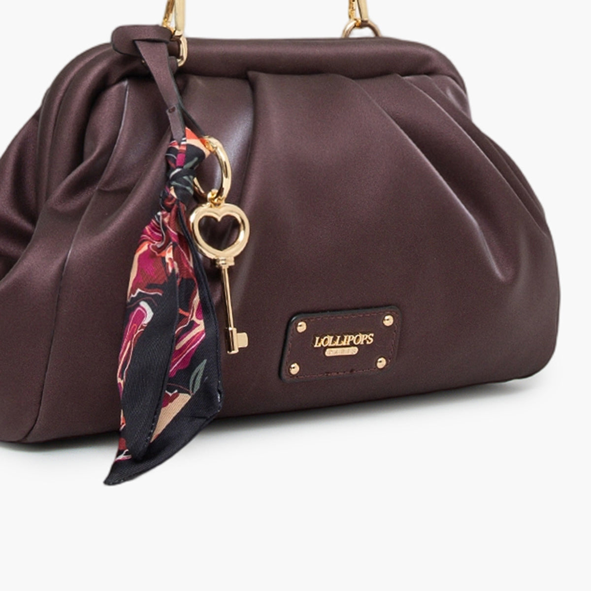 Pochette M bordeaux Teya