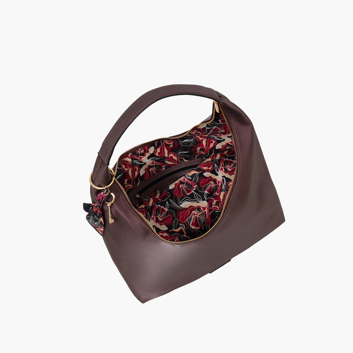 Grand hobo bordeaux Teya