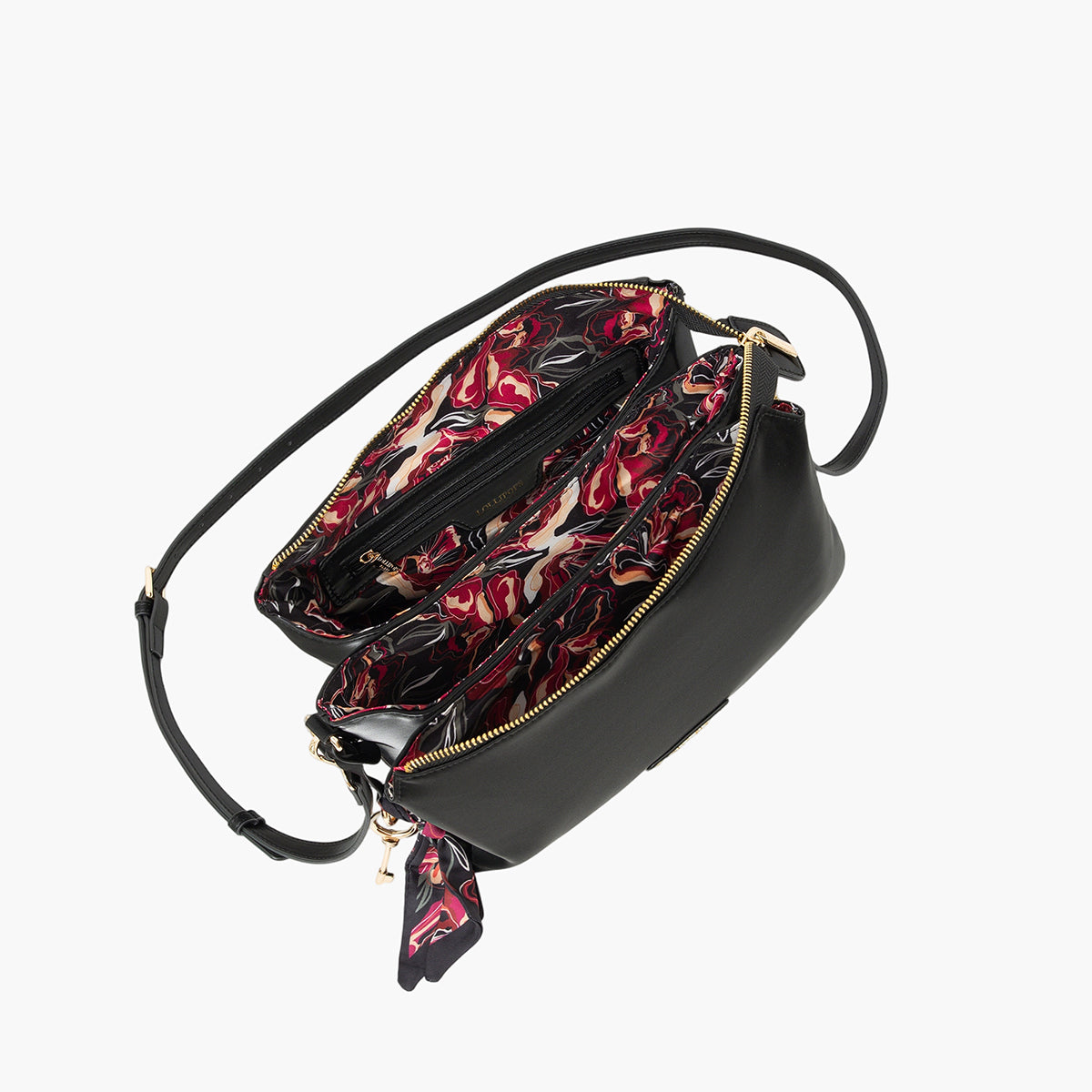 Sac multi poches noir Teya