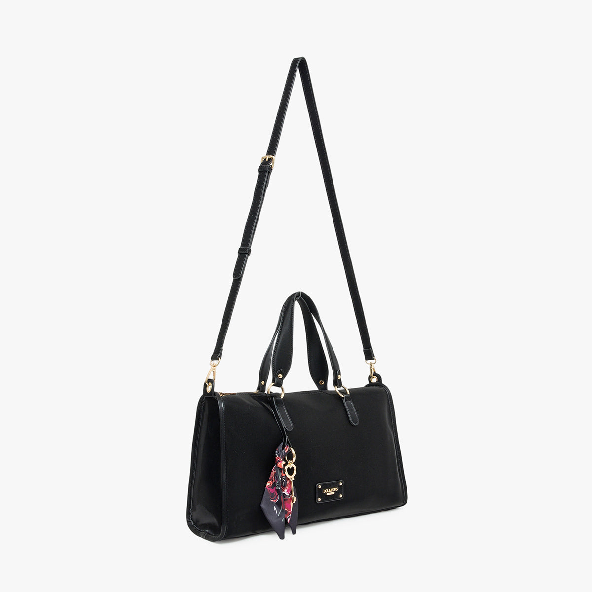 Grand sac shopper noir Teya