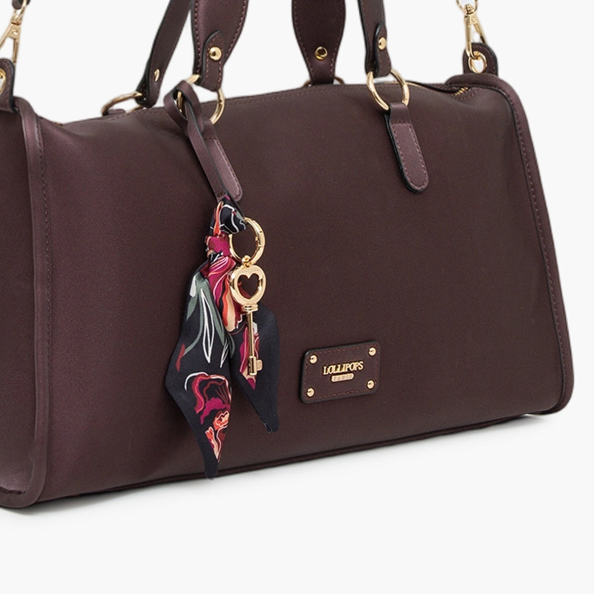 Grand sac shopper bordeaux Teya
