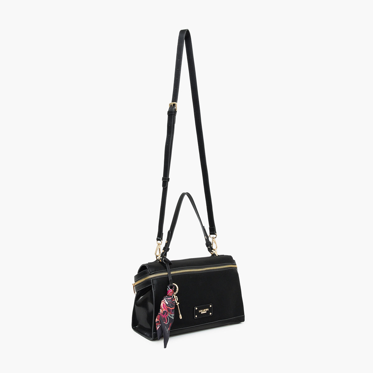 Petit sac shopper noir Teya
