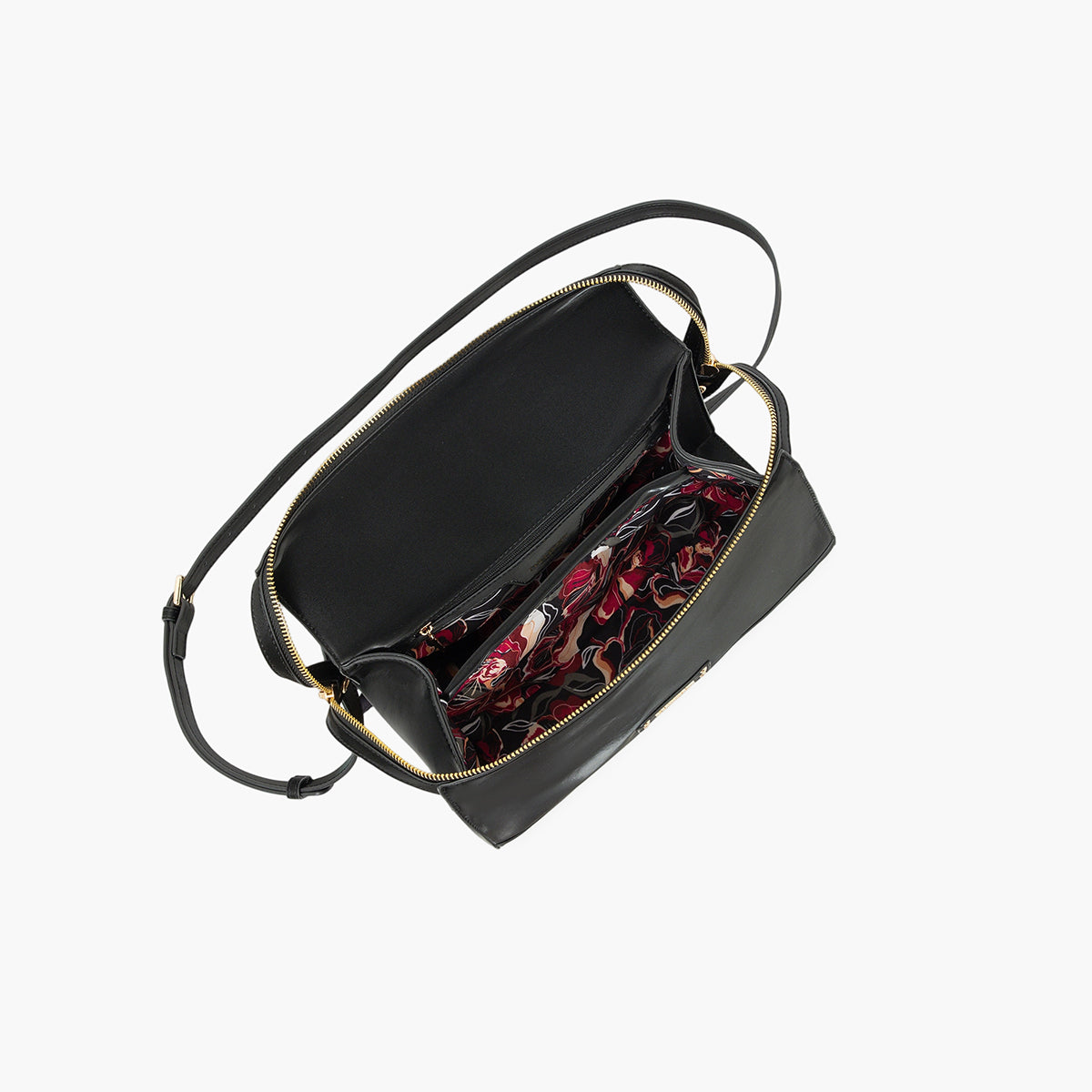 Petit sac shopper noir Teya