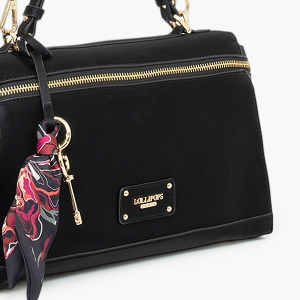 Petit sac shopper noir Teya