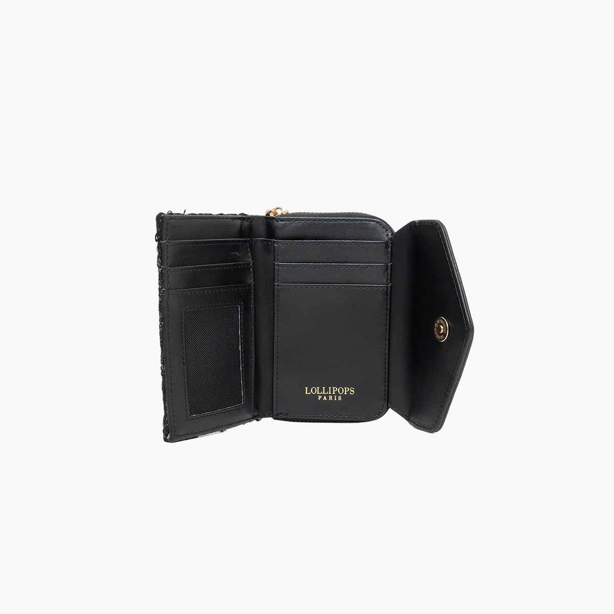 Porte-monnaie noir Tommylee