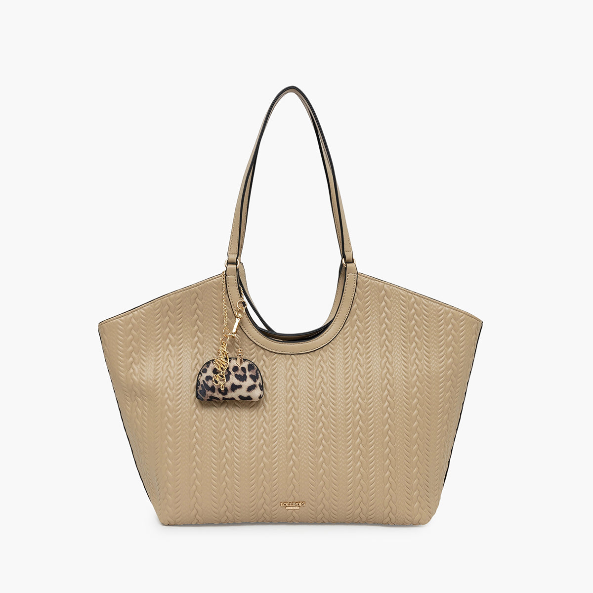 Grand sac shopper beige Tommylee