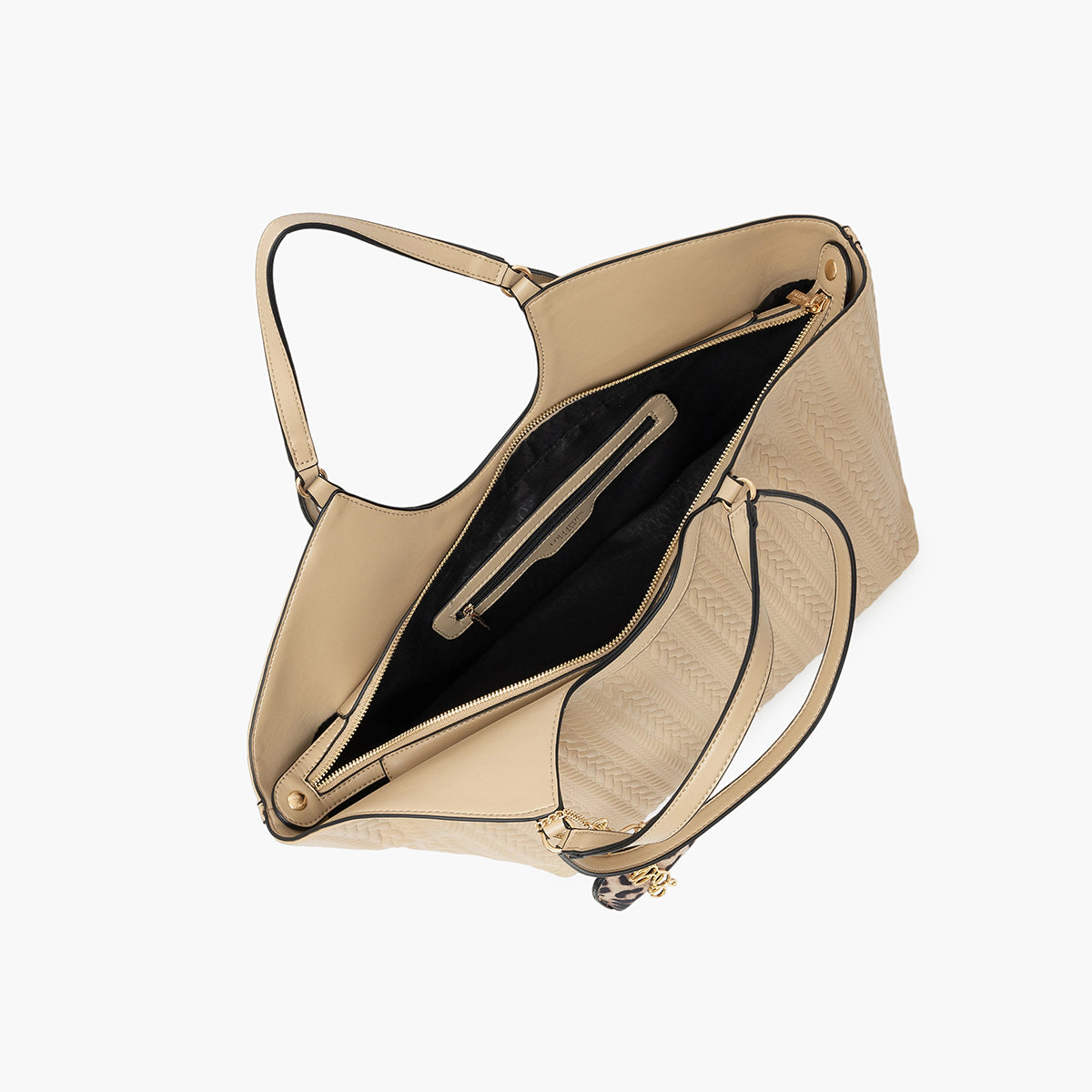 Grand sac shopper beige Tommylee