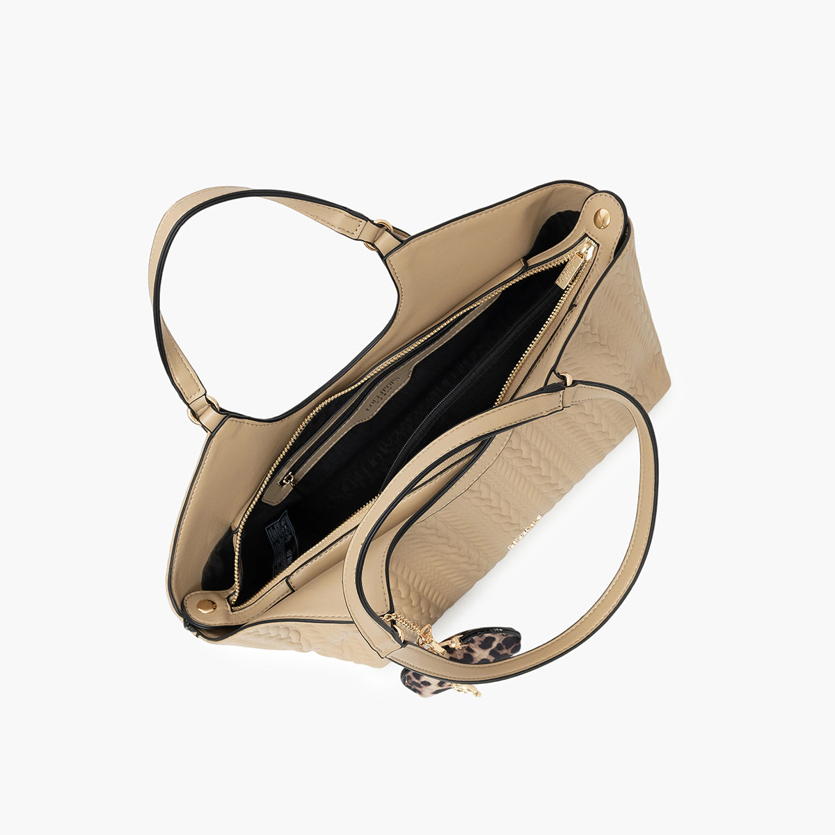 Petit sac shopper beige Tommylee