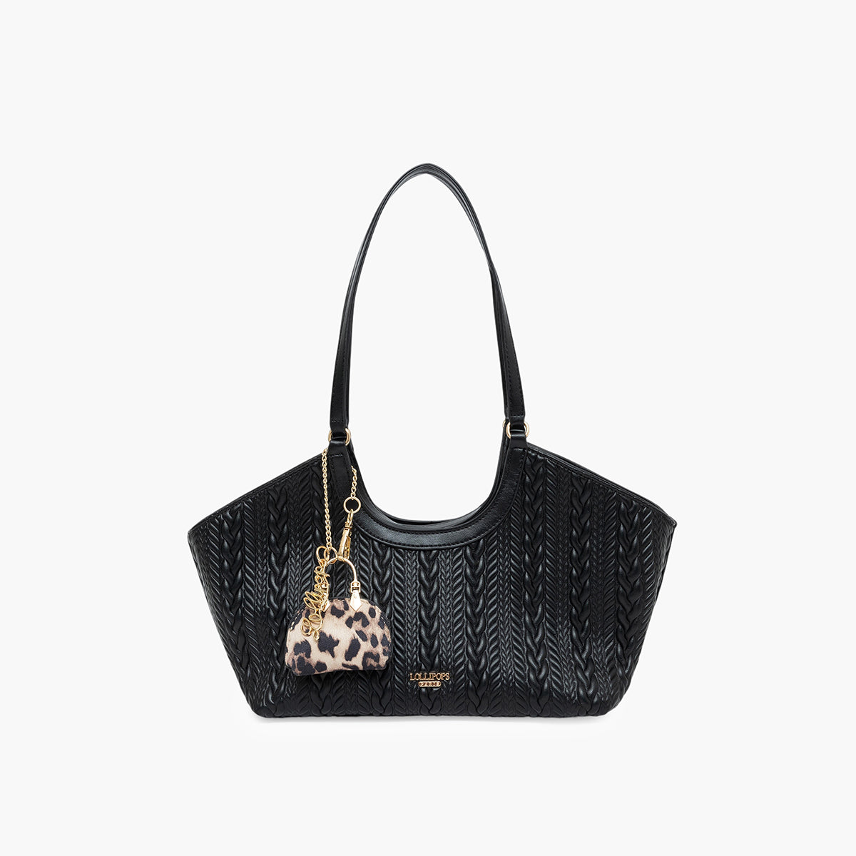 Petit sac shopper noir Tommylee