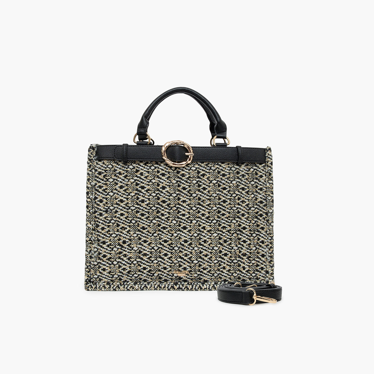 Grand sac shopper noir Toundra