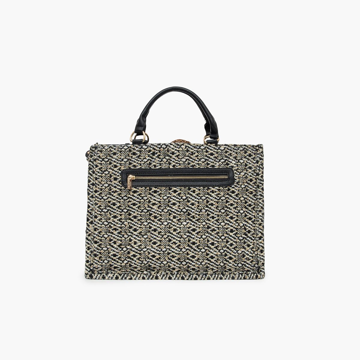 Grand sac shopper noir Toundra