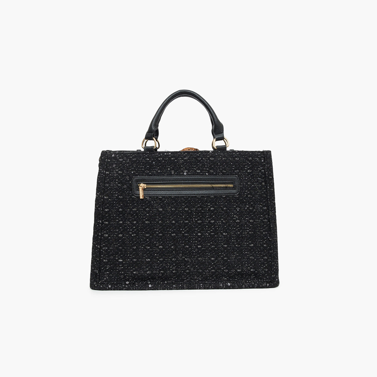 Grand sac shopper noir Toundra