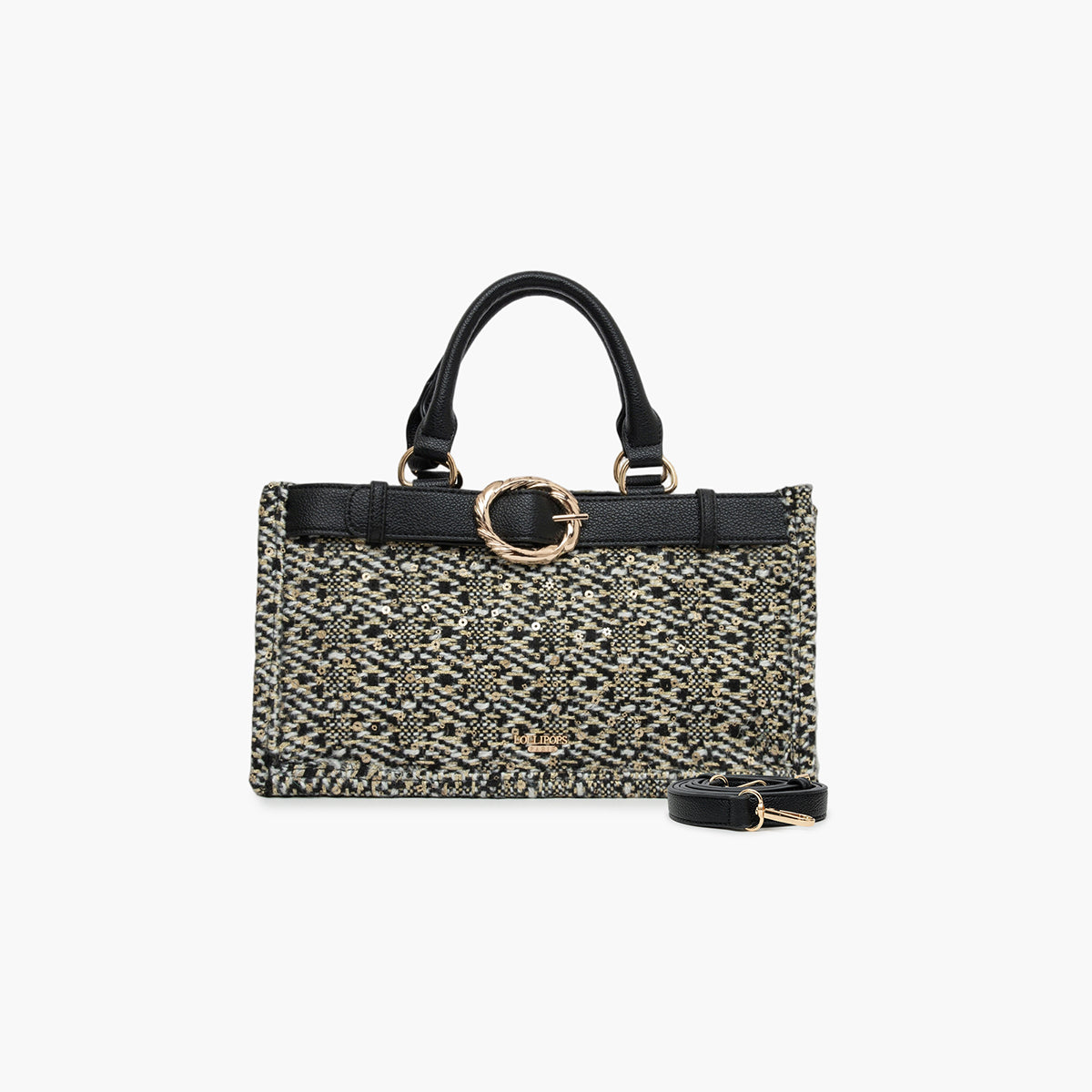 Sac shopper noir Toundra