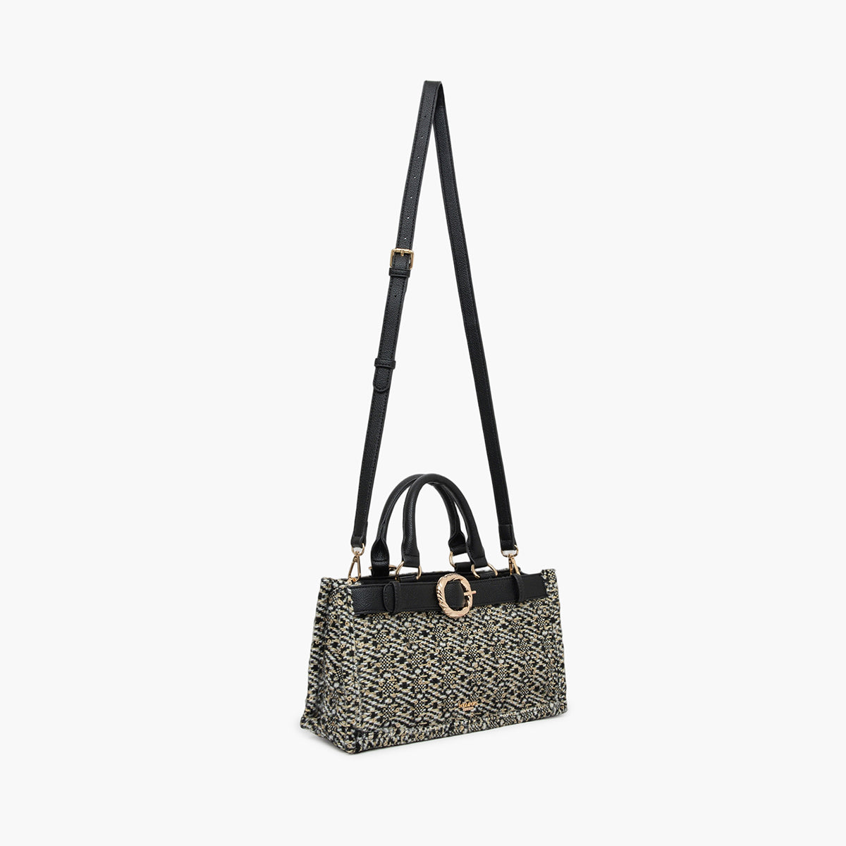 Sac shopper noir Toundra