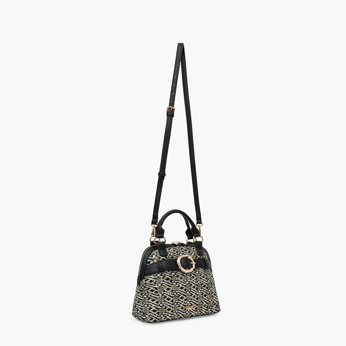 Petit sac shopper noir Toundra