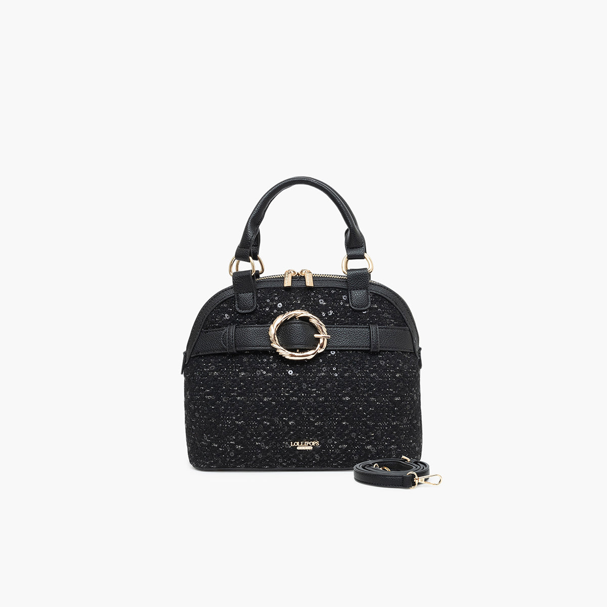 Petit sac shopper noir Toundra