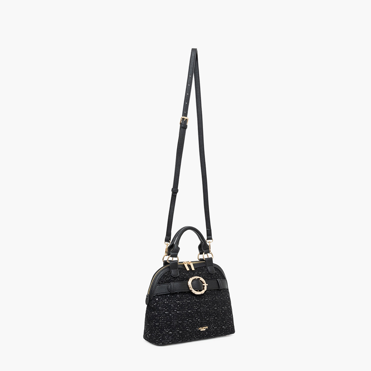 Petit sac shopper noir Toundra