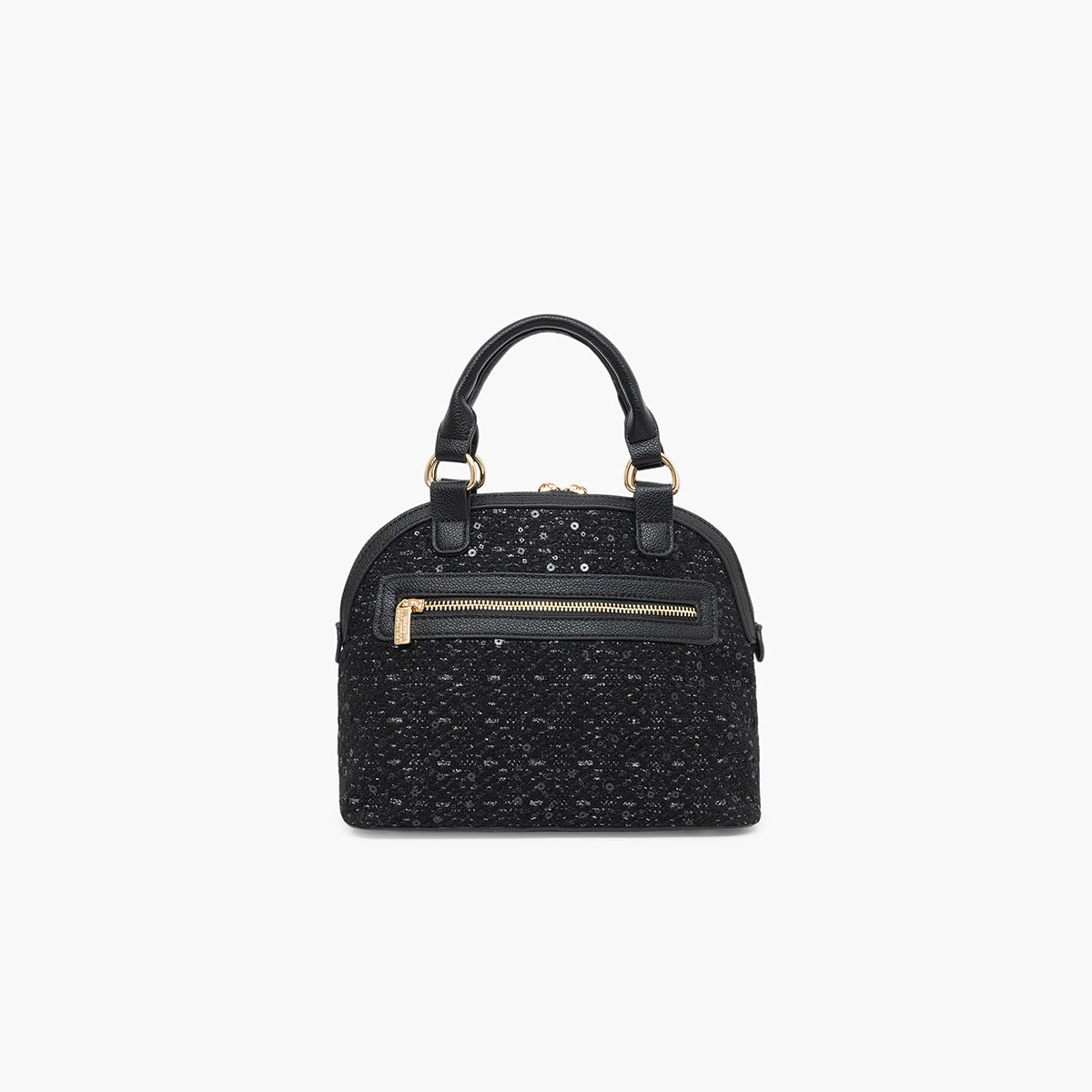Petit sac shopper noir Toundra