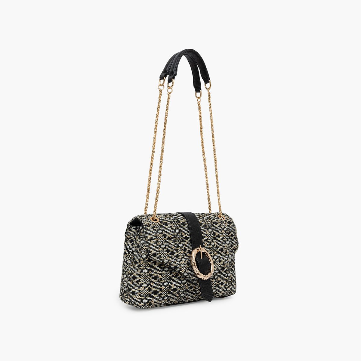 Sac porté épaule noir Toundra