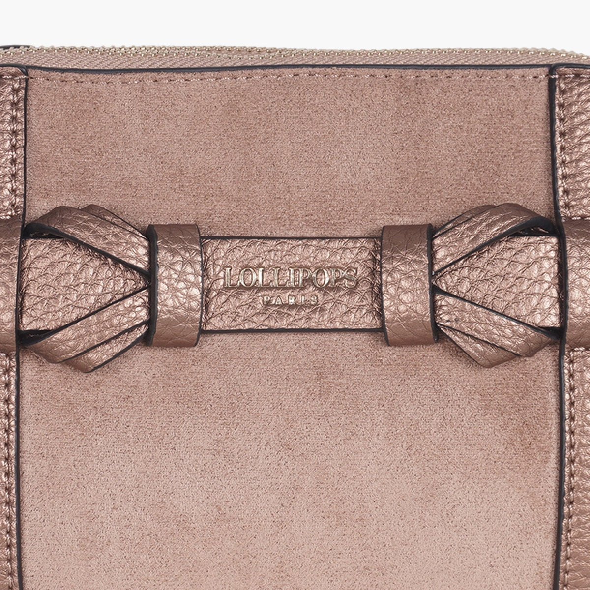 Petit sac multi poches taupe Taja