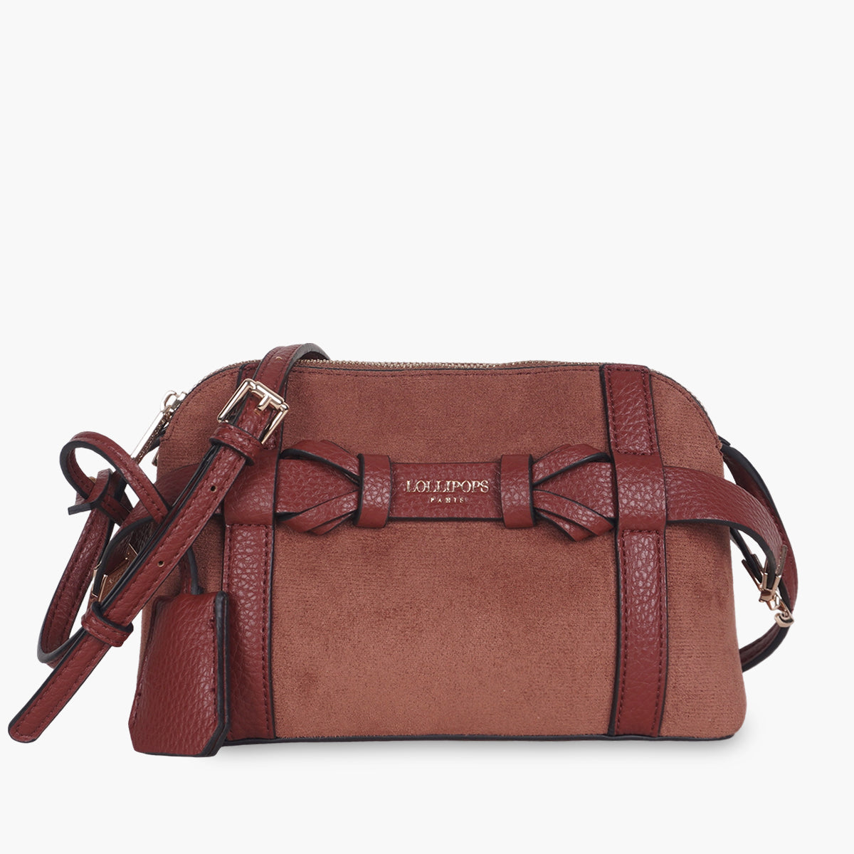 Petit sac multi poches brique Taja