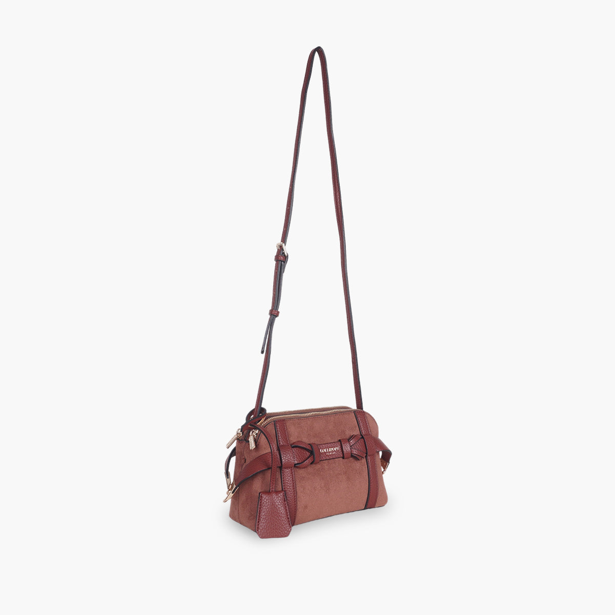 Petit sac multi poches brique Taja