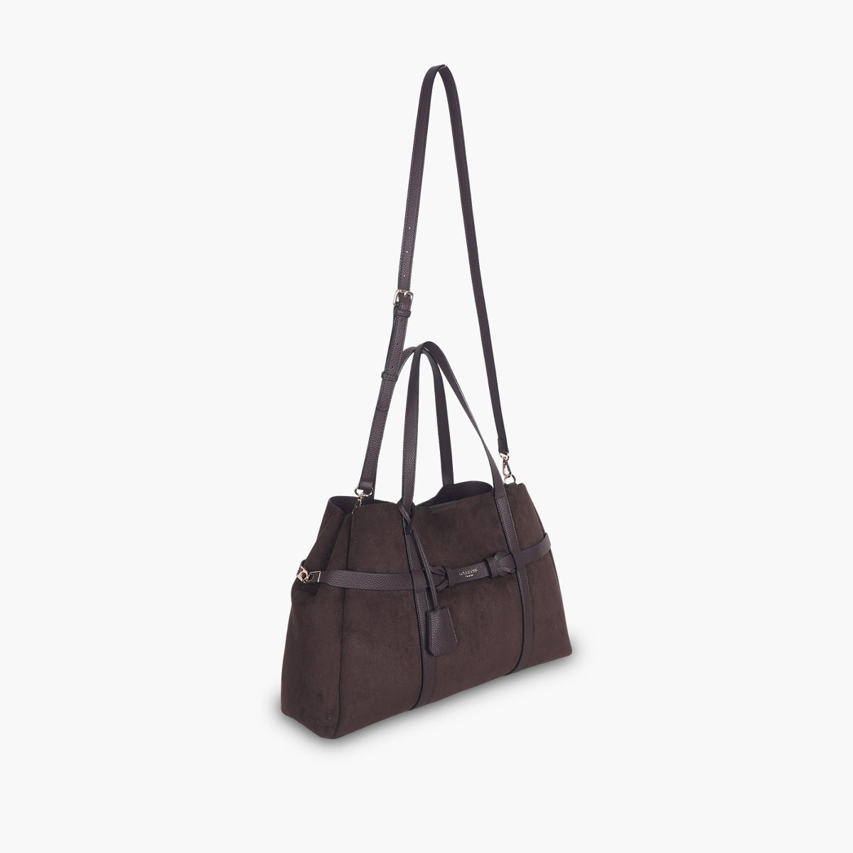 Grand sac shopper marron Taja