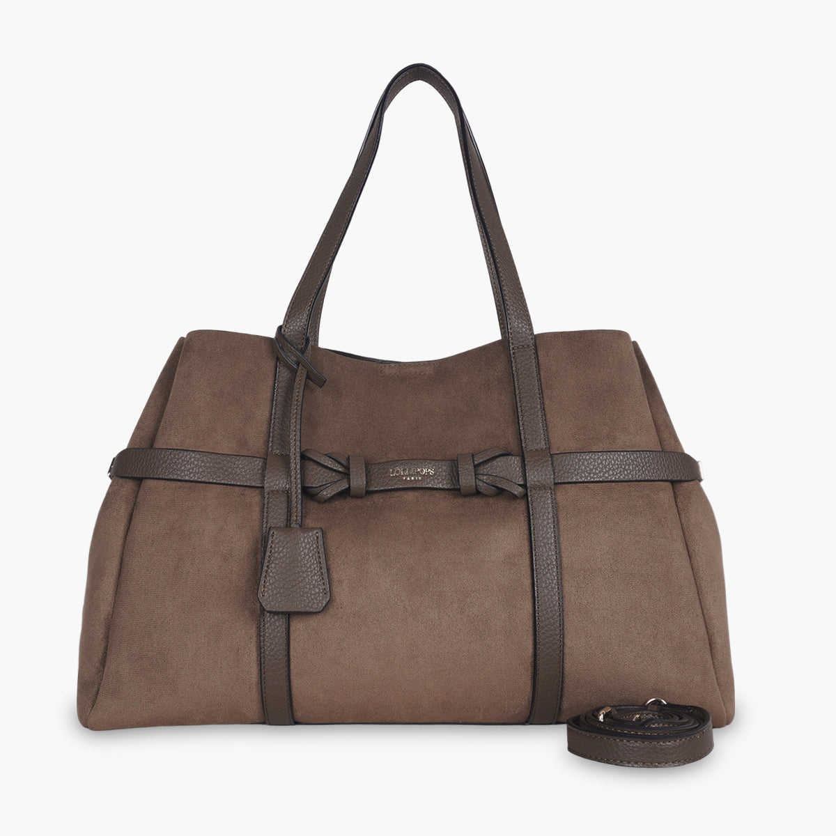 Grand sac shopper kaki Taja