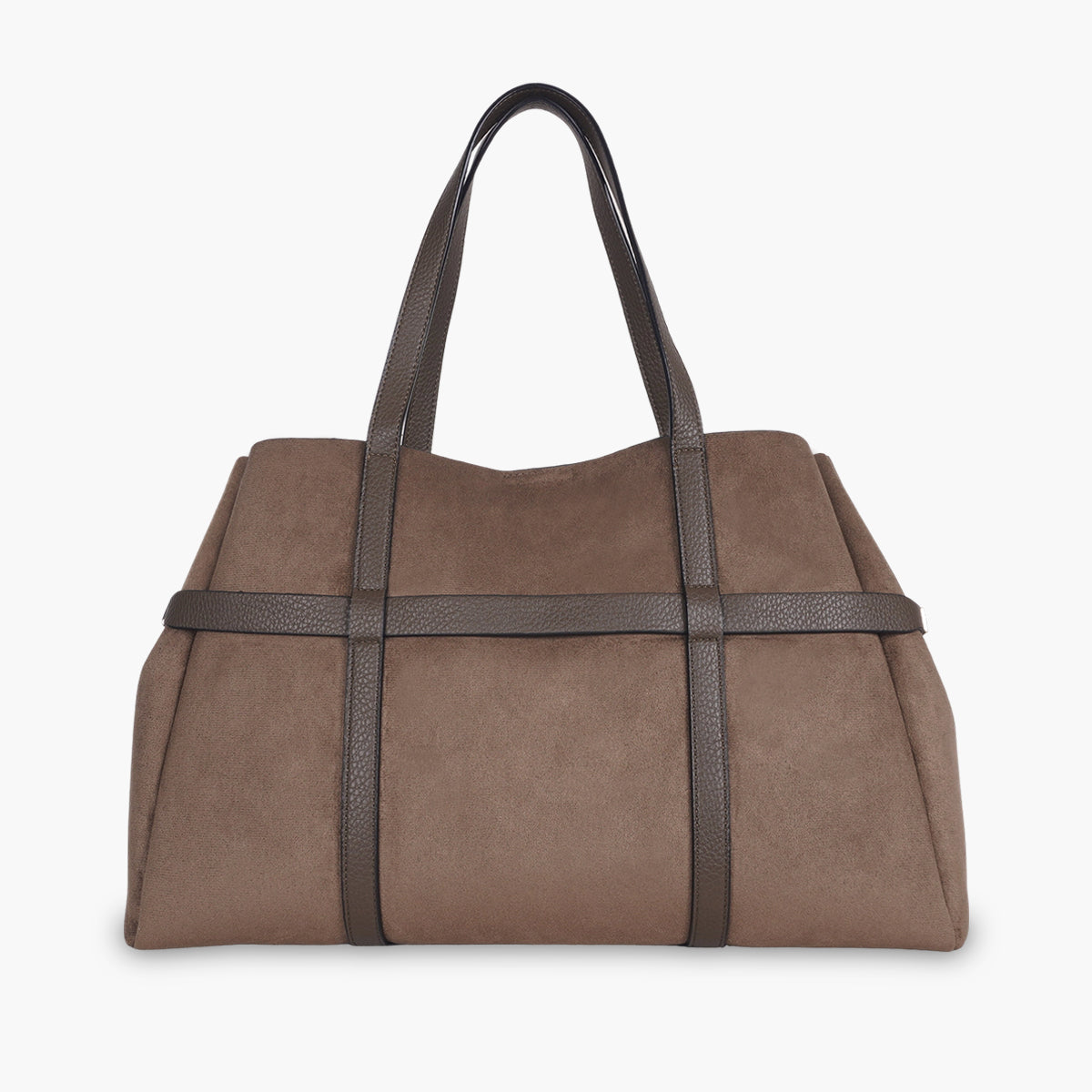 Grand sac shopper kaki Taja