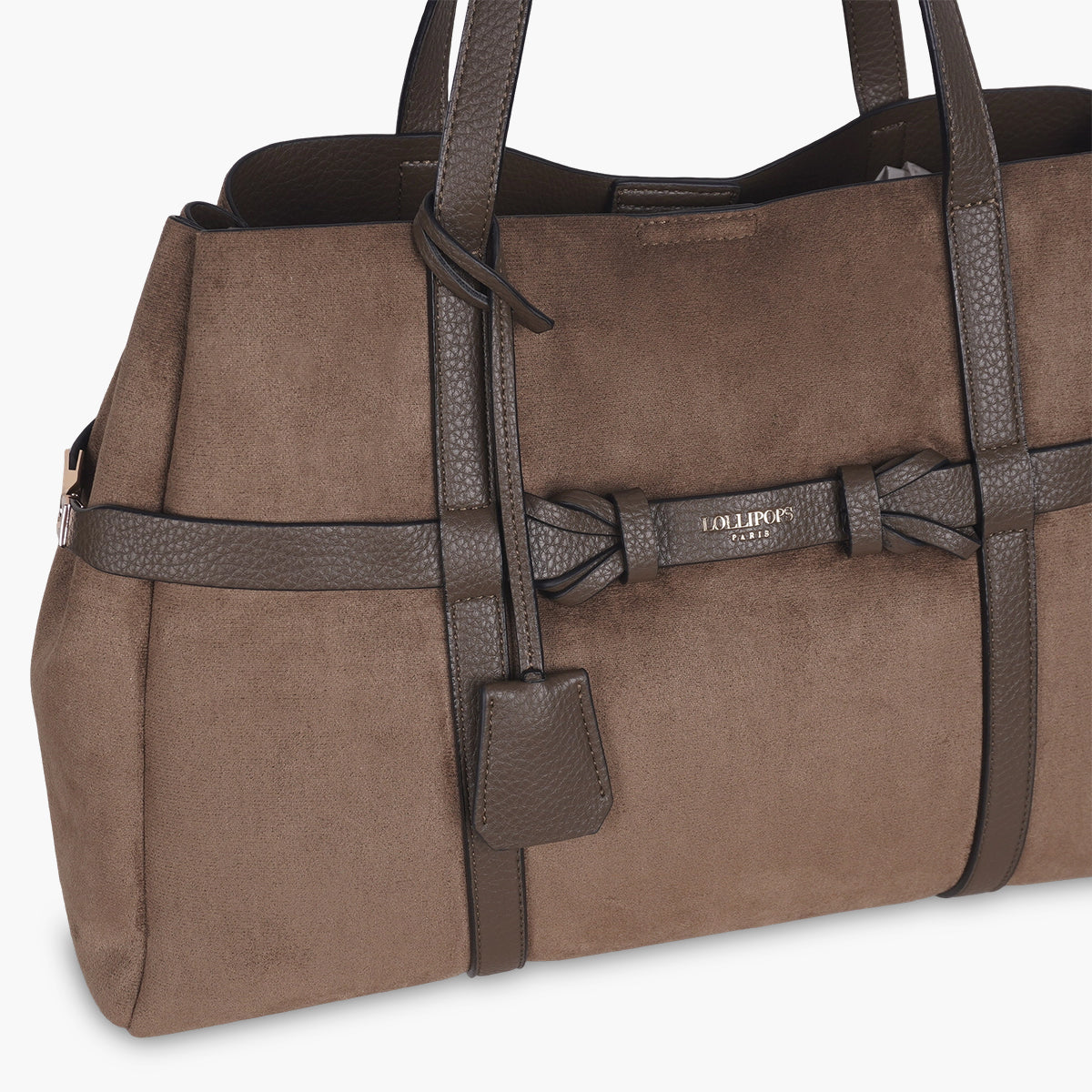 Grand sac shopper kaki Taja